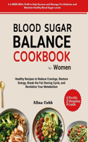 Blood Sugar Balance Cookbook for Women: Healthy Recipes to Reduce Cravings, Restore Energy, Break the Fat-Storing Cycle, and Revitalize Your Metabolism