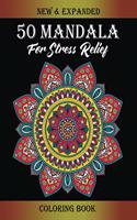 50 Mandala for Stress-Relief Coloring Book