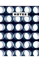 Off-Center Circle Design Notebook