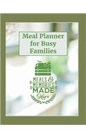52 Week Meal Planner for Busy Families