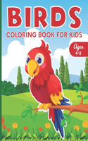 Birds Coloring Book for Kids
