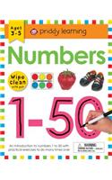 Wipe Clean Workbook: Numbers 1-50