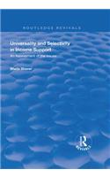 Universality and Selectivity in Income Support