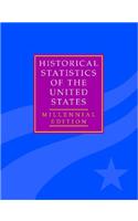 Historical Statistics of the United States 5 Volume Hardback Set