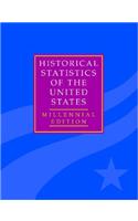 Historical Statistics of the United States 5 Volume Hardback Set