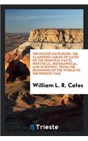 The Pocket Date Book; Or, Classified Tables of Dates of the Principal Facts ...