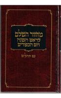 Machzor Hasholeim Medium with Clear Tehillim 4' X 6'