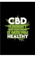 CBD Doesn't Get You High It Gets You Healthy