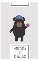 Notebook for Grizzlies