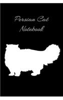 Persian Cat Notebook