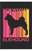 Norwegian Elkhound Journal - Vintage Norwegian Elkhound Notebook - Gift for Norwegian Elkhound Lovers