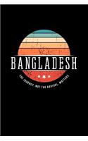 Bangladesh: Vintage World Travel Keepsake Blank Journal Notebook