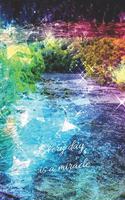 Every day is a miracle: Notebooks with Magic, journal, (110 Pages, light dotted lines, 6 x 9)(3 Magic)
