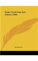 Snake Creek Gap And Atlanta (1896)