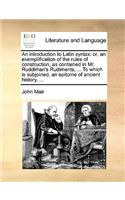 An Introduction to Latin Syntax