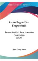 Grundlagen Der Flugtechnik