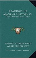 Readings In Ancient History V2