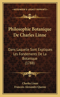 Philosophie Botanique De Charles Linne