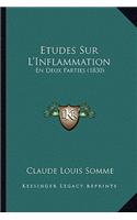 Etudes Sur L'Inflammation