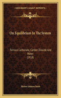 On Equilibrium In The System