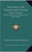 Beitrage Zur Triasischen Fauna Und Flora: Der Bituminosen Schiefer Von Raibl (1859)