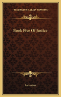 Book Five Of Justice