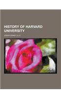 History of Harvard University