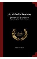 On Method in Teaching