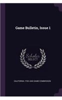 Game Bulletin, Issue 1