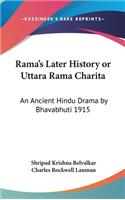 Rama's Later History or Uttara Rama Charita