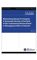 Maintaining Research Integrity: A Systematic Review of the Role of the Institutional Review Board in Managing Conflict of Interest
