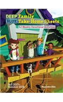 Deep Blue Family Take-Home Sheets