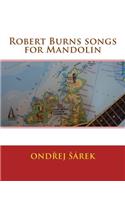 Robert Burns songs for Mandolin