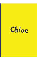 Chloe - Personalized Notebook