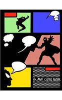 Blank Comic Book;Create Your Own Comic Book;Kids Comic Drawing Book: 100+ Blank Comic Book Layout Pages For Drawing;Draw and Write Journal/Blank Comic Strip Book For Kids