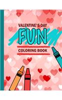 Valentine's Day Fun Coloring Book