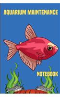 Aquarium Maintenance Notebook