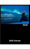 2020 Alaska Calendar: Alaskan Gifts - A 52-Week Weekly Planner (Watching Northern Lights)