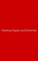 Meeting Nopes and Schemes Notebook