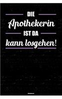 Die Apothekerin ist da kann losgehen! Notizbuch