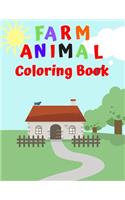 Farm Animal Coloring Book