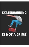 Skateboarden Skateboard Notizbuch