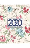 2020 Professional Monthly Weekly Planner