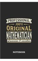 Professional Original Mathematician Notebook of Passion and Vocation