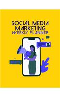 Social Media Marketing Weekly Planner