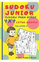 Sudoku Junior - Sudoku Para Niños 4x4 - Volumen 3: Juegos De Lógica Para Niños(3 Sudoku Junior - Sudoku Para Niños 4x4)