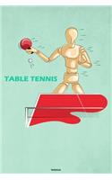 Table Tennis Notebook