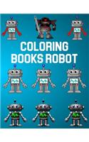 Coloring Books Robot