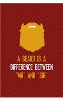 A Beard Is A Difference Between 