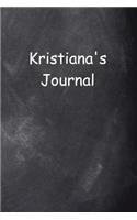 Kristiana Personalized Name Journal Custom Name Gift Idea Kristiana